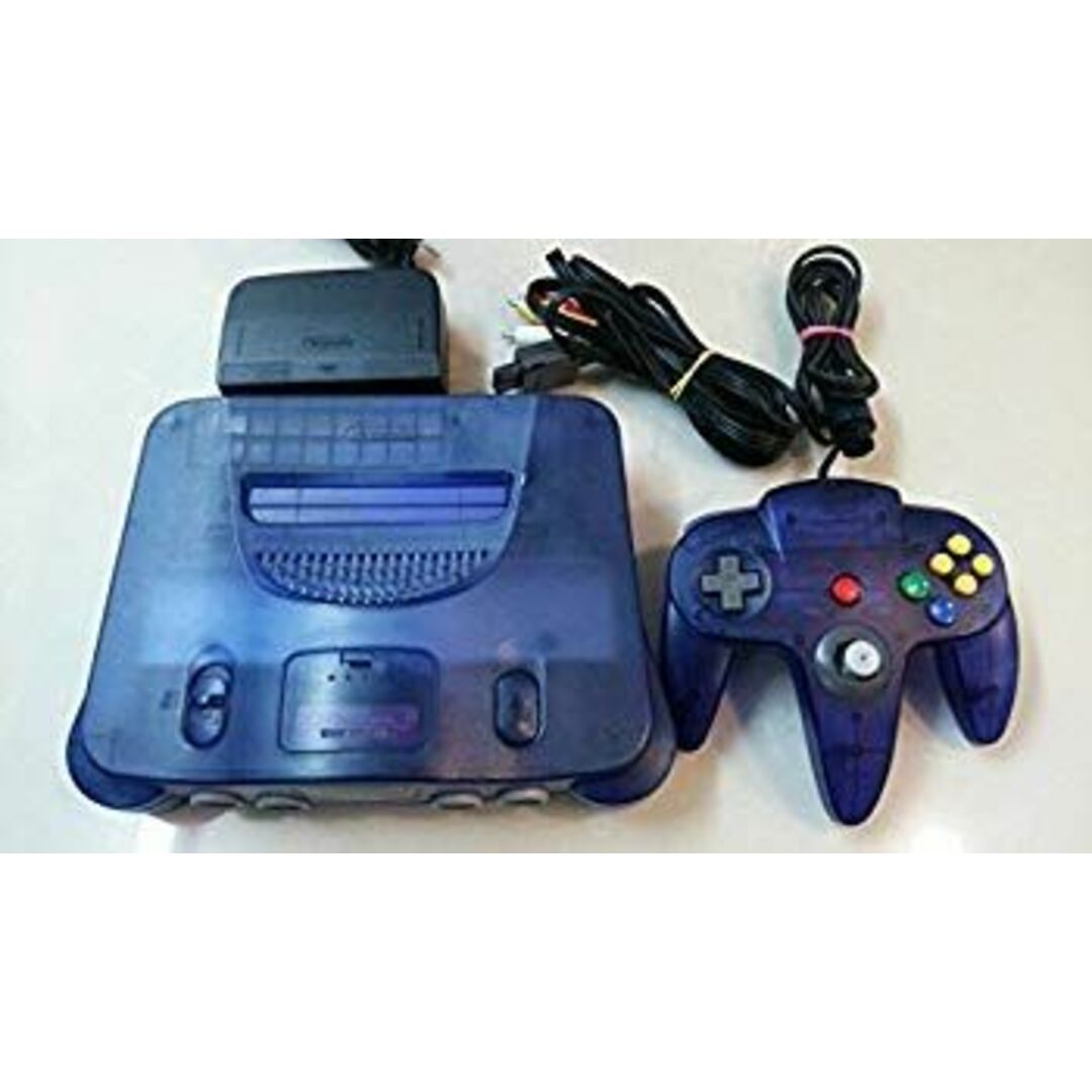 NINTENDO64本体 ミッドナイトブルー cm3dmjuの通販 by ドリエム NINTENDO64本体 ミッドナイトブルー cm3dmjuの通販 by ドリエム
