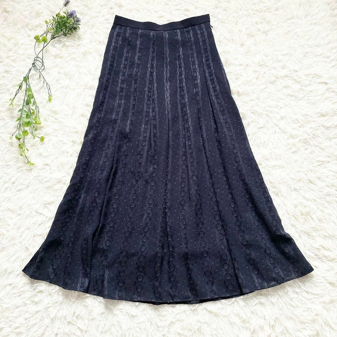 LOULOU WILLOUGHBY - 【美品】ルルウィルビー 洗える ストライプ LOULOU WILLOUGHBY - 【美品】ルルウィルビー 洗える ストライプ