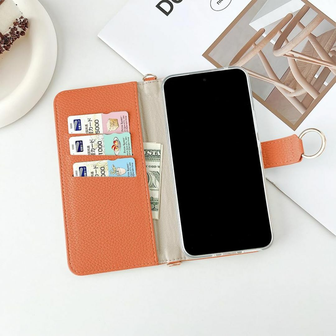 【色:オレンジ_サイズ:Google Pixel 8a】For Google P スマホ/家電/カメラのスマホアクセサリー(その他)の商品写真
