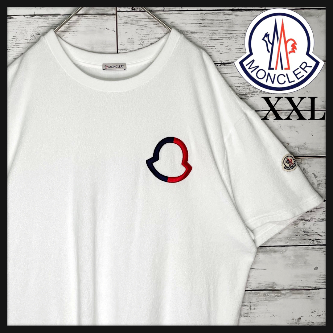 MONCLER - 【超希少デザイン】モンクレール tシャツ 半袖 刺繍 MONCLER - 【超希少デザイン】モンクレール tシャツ 半袖 刺繍