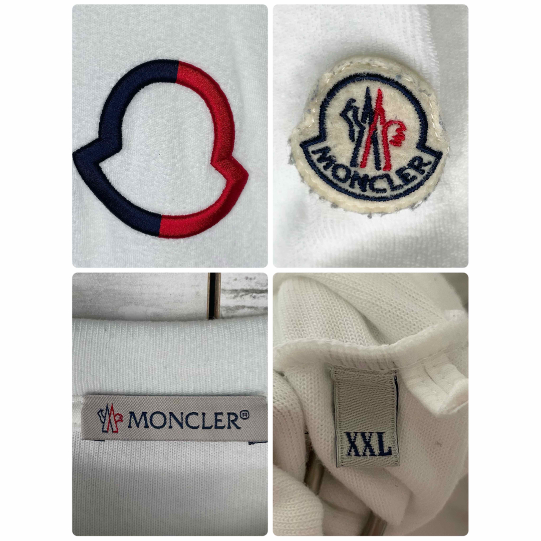 MONCLER - 【超希少デザイン】モンクレール tシャツ 半袖 刺繍 MONCLER - 【超希少デザイン】モンクレール tシャツ 半袖 刺繍