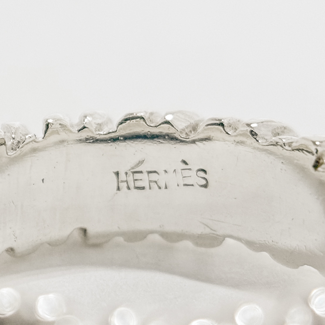 HERMES - HERMES エルメス ヴィンテージ 希少 リング Twin 9.5号 HERMES - HERMES エルメス ヴィンテージ 希少 リング Twin 9.5号