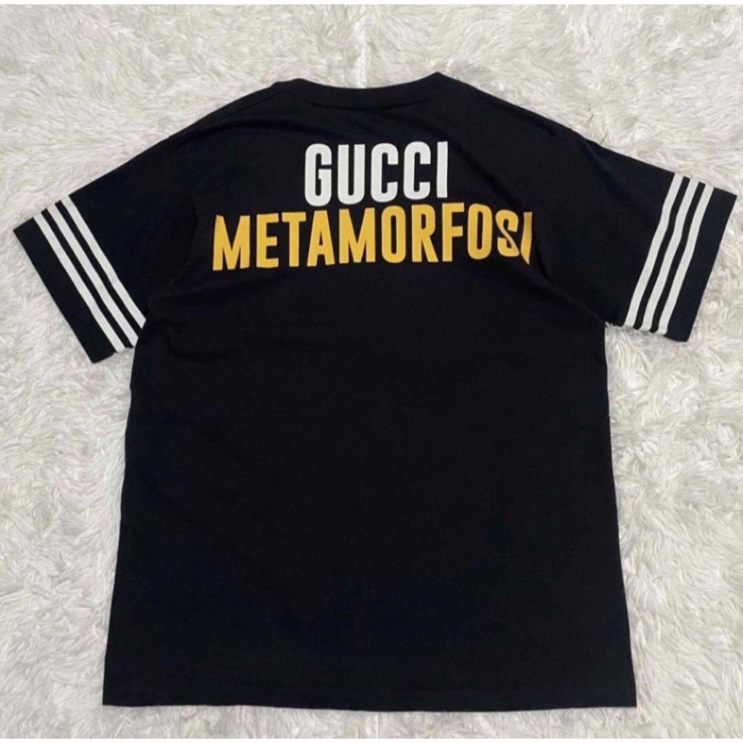 GUCCI - 【限定コラボ】 グッチ アディダス フロントロゴ バック GUCCI - 【限定コラボ】 グッチ アディダス フロントロゴ バック