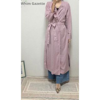Whim Gazette - ウィムガゼット ロングコート ガウンコート Whim Gazette - ウィムガゼット ロングコート ガウンコート