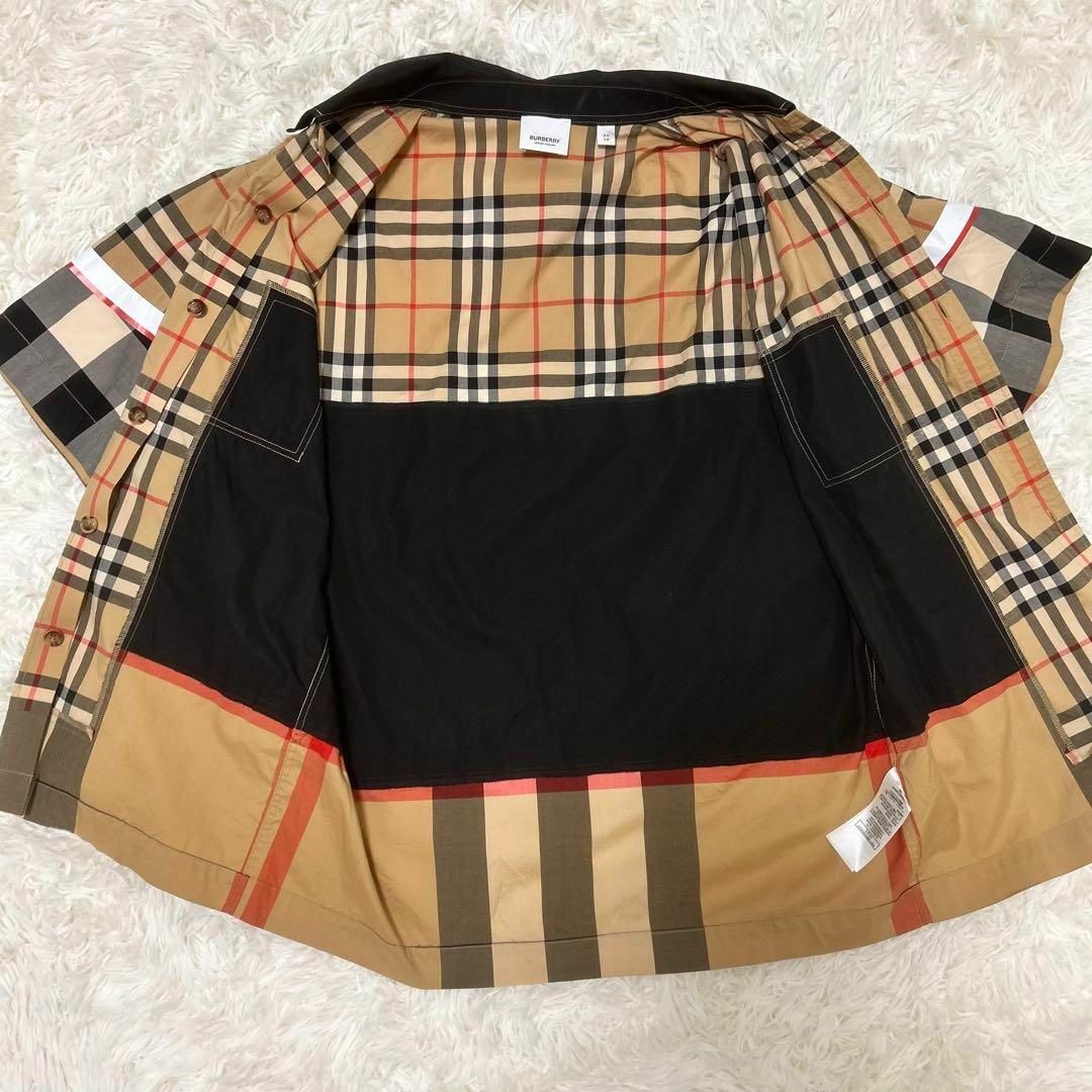 BURBERRY - 現行✨バーバリーシャツ 半袖 ノバチェック パッチ BURBERRY - 現行✨バーバリーシャツ 半袖 ノバチェック パッチ