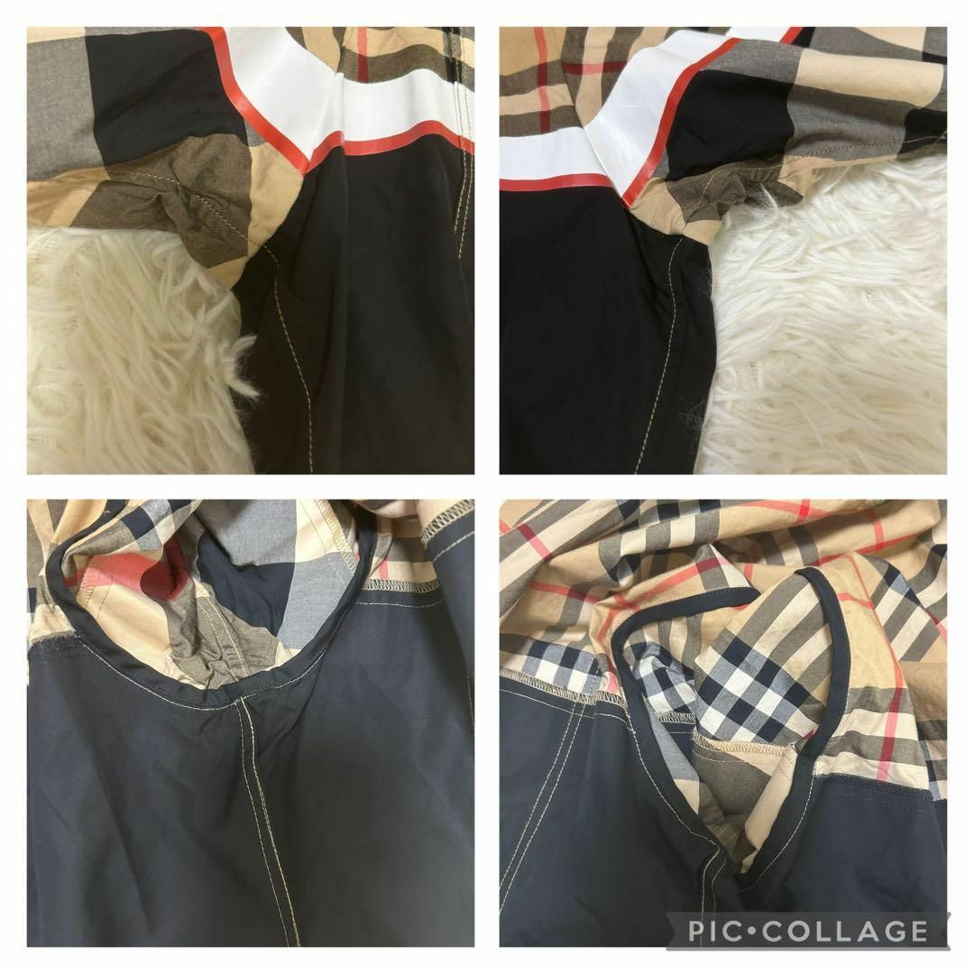 BURBERRY - 現行✨バーバリーシャツ 半袖 ノバチェック パッチ BURBERRY - 現行✨バーバリーシャツ 半袖 ノバチェック パッチ
