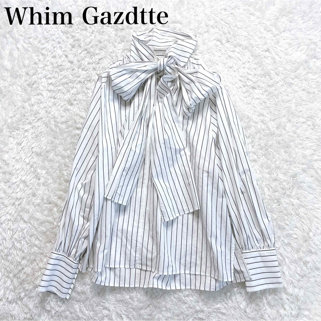 Whim Gazette - 美品✨ ウィムガゼット ボウタイ ドルマン Whim Gazette - 美品✨ ウィムガゼット ボウタイ ドルマン