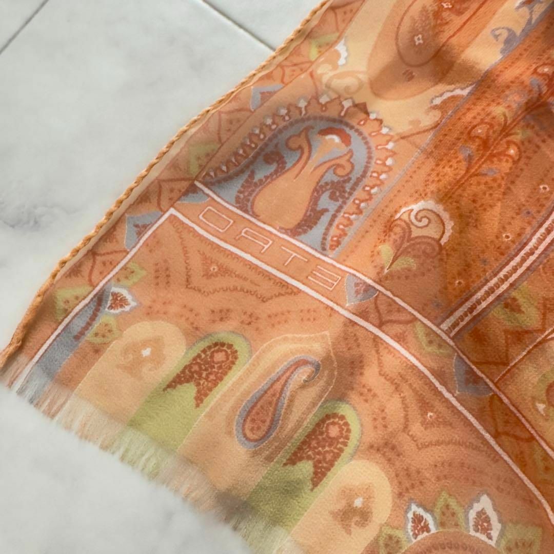 ETRO - 美品 ETRO エトロ スカーフ ストール ペイズリー柄 ETRO - 美品 ETRO エトロ スカーフ ストール ペイズリー柄