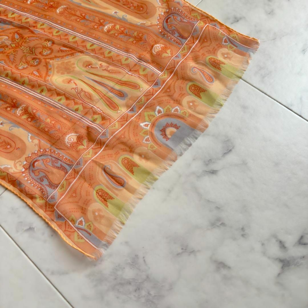 ETRO - 美品 ETRO エトロ スカーフ ストール ペイズリー柄 ETRO - 美品 ETRO エトロ スカーフ ストール ペイズリー柄