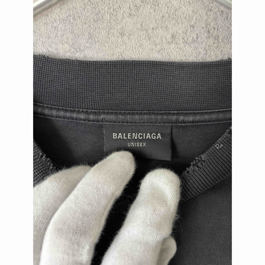 BALENCIAGA - バレンシアガ BALENCIAGA ヴィンテージロゴ長袖 BALENCIAGA - バレンシアガ BALENCIAGA ヴィンテージロゴ長袖