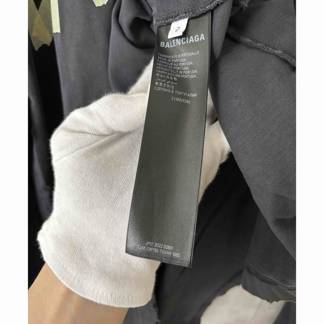BALENCIAGA - バレンシアガ BALENCIAGA ヴィンテージロゴ長袖 BALENCIAGA - バレンシアガ BALENCIAGA ヴィンテージロゴ長袖