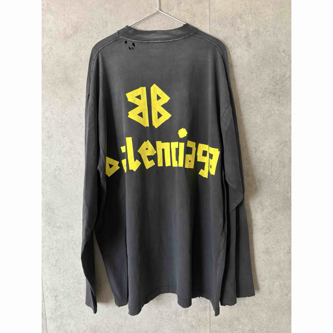 BALENCIAGA - バレンシアガ BALENCIAGA ヴィンテージロゴ長袖 BALENCIAGA - バレンシアガ BALENCIAGA ヴィンテージロゴ長袖