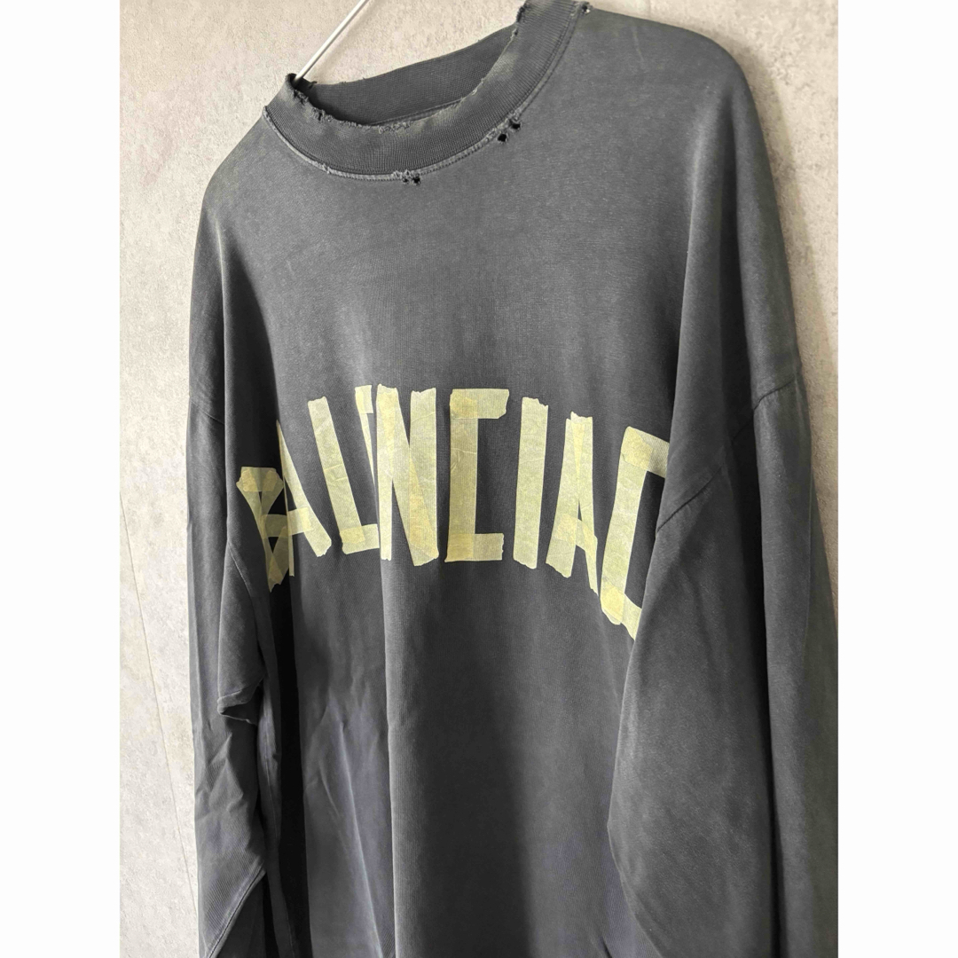 BALENCIAGA - バレンシアガ BALENCIAGA ヴィンテージロゴ長袖 BALENCIAGA - バレンシアガ BALENCIAGA ヴィンテージロゴ長袖
