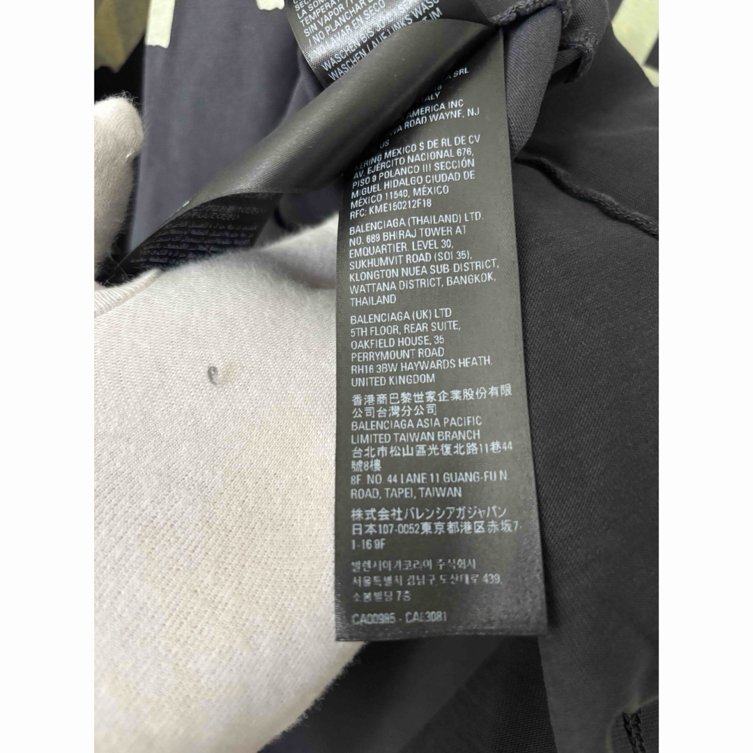 BALENCIAGA - バレンシアガ BALENCIAGA ヴィンテージロゴ長袖 BALENCIAGA - バレンシアガ BALENCIAGA ヴィンテージロゴ長袖