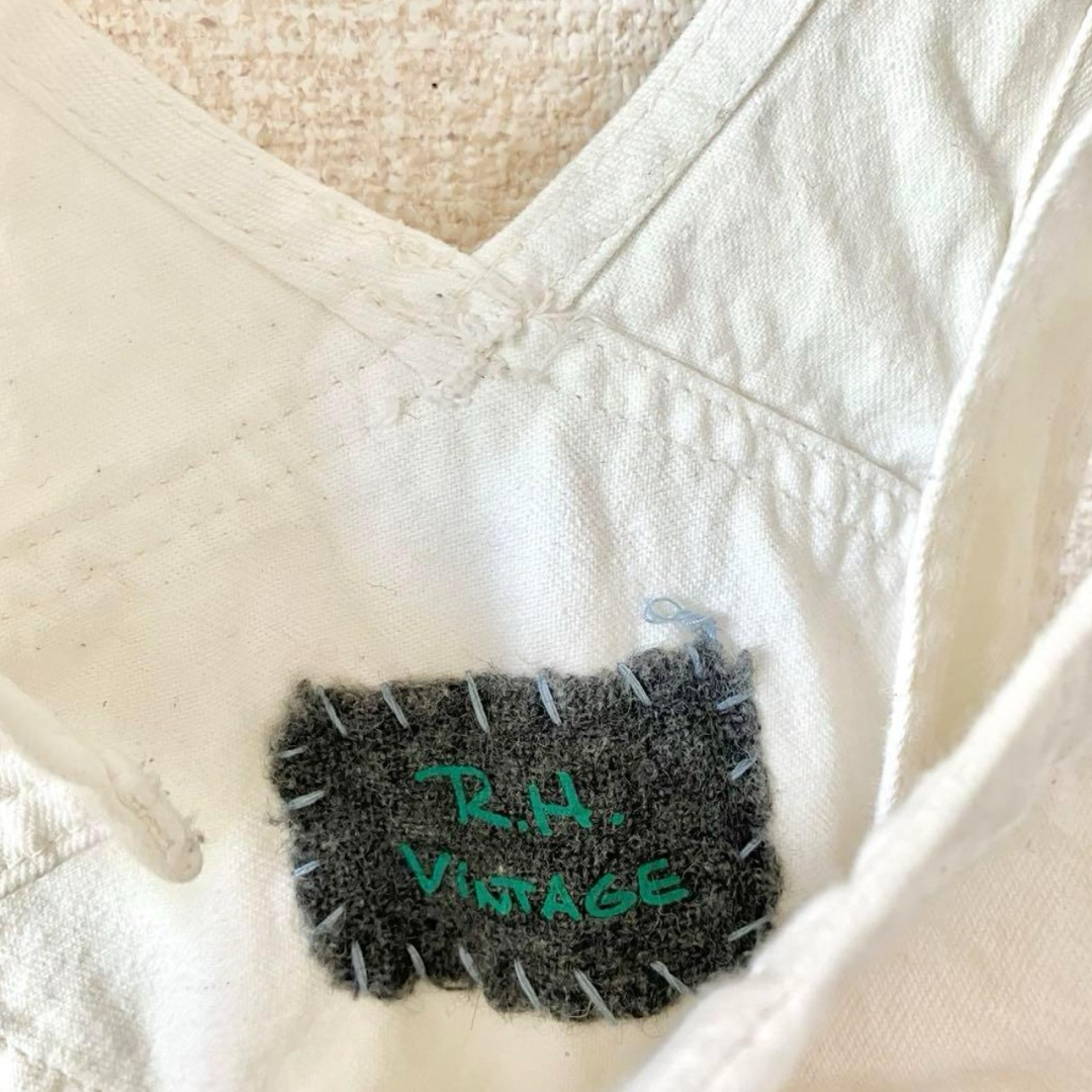 Ron Herman - R.H Vintage White Overall オーバーオール Ron Herman - R.H Vintage White Overall オーバーオール
