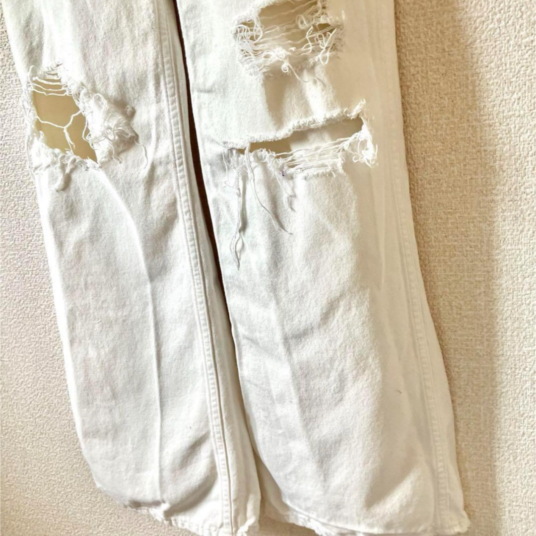 Ron Herman - R.H Vintage White Overall オーバーオール Ron Herman - R.H Vintage White Overall オーバーオール