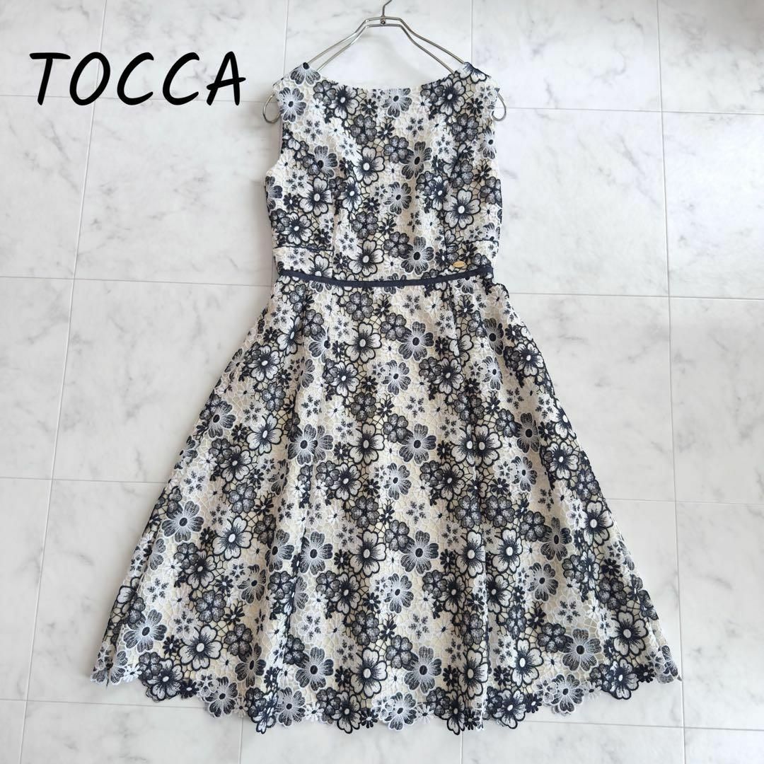 TOCCA - 美品 TOCCA トッカ ワンピース お呼ばれドレス、演奏会 TOCCA - 美品 TOCCA トッカ ワンピース お呼ばれドレス、演奏会