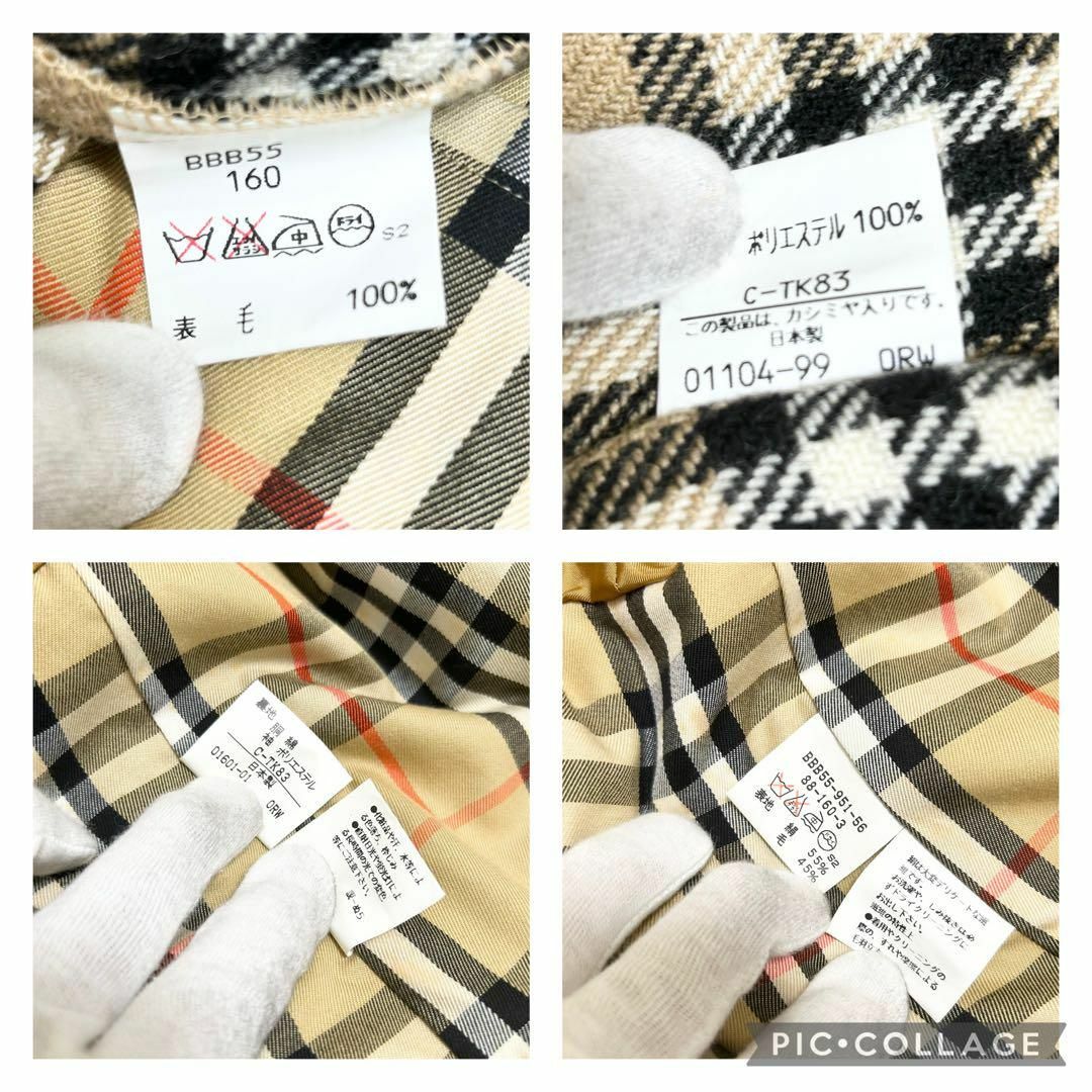 BURBERRY - レア♡バーバリー ステンカラーコート カシミヤ BURBERRY - レア♡バーバリー ステンカラーコート カシミヤ