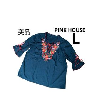 PINK HOUSE - 美品 ピンクハウス ブラウス フリル ティアード PINK HOUSE - 美品 ピンクハウス ブラウス フリル ティアード