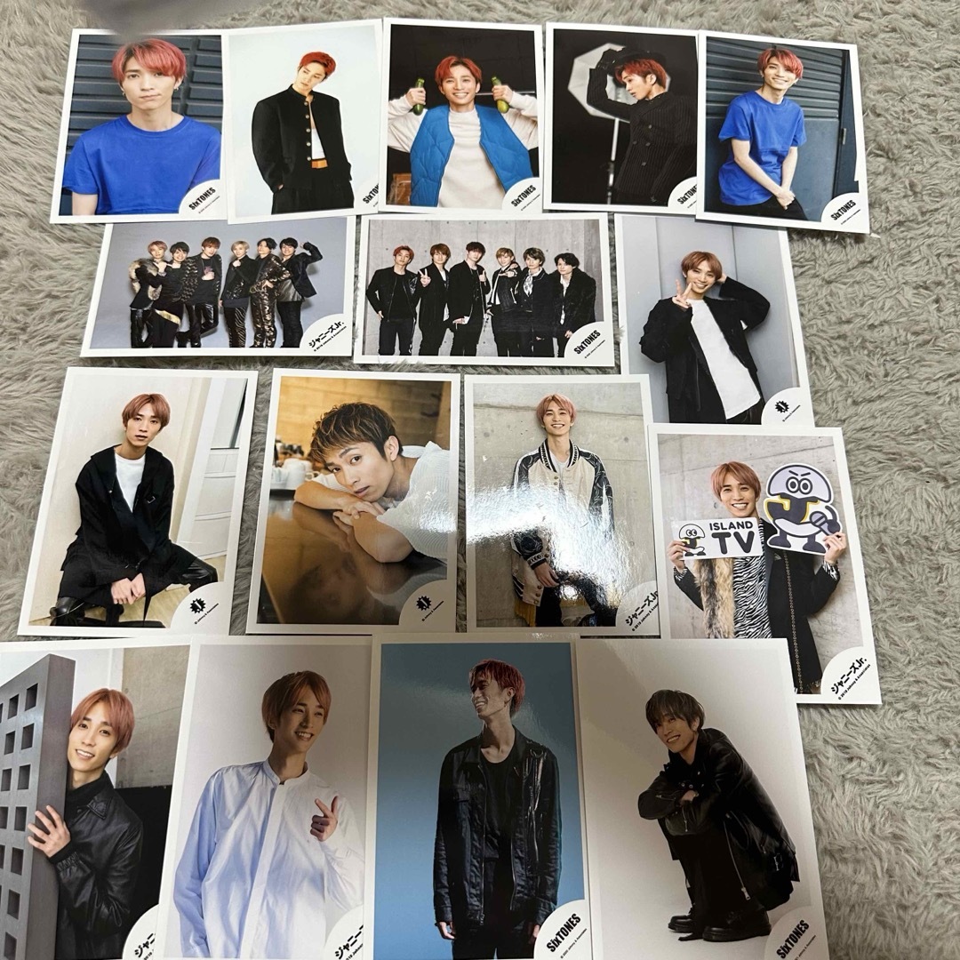 SixTONES 田中樹 公式写真 エンタメ/ホビーのタレントグッズ(アイドルグッズ)の商品写真