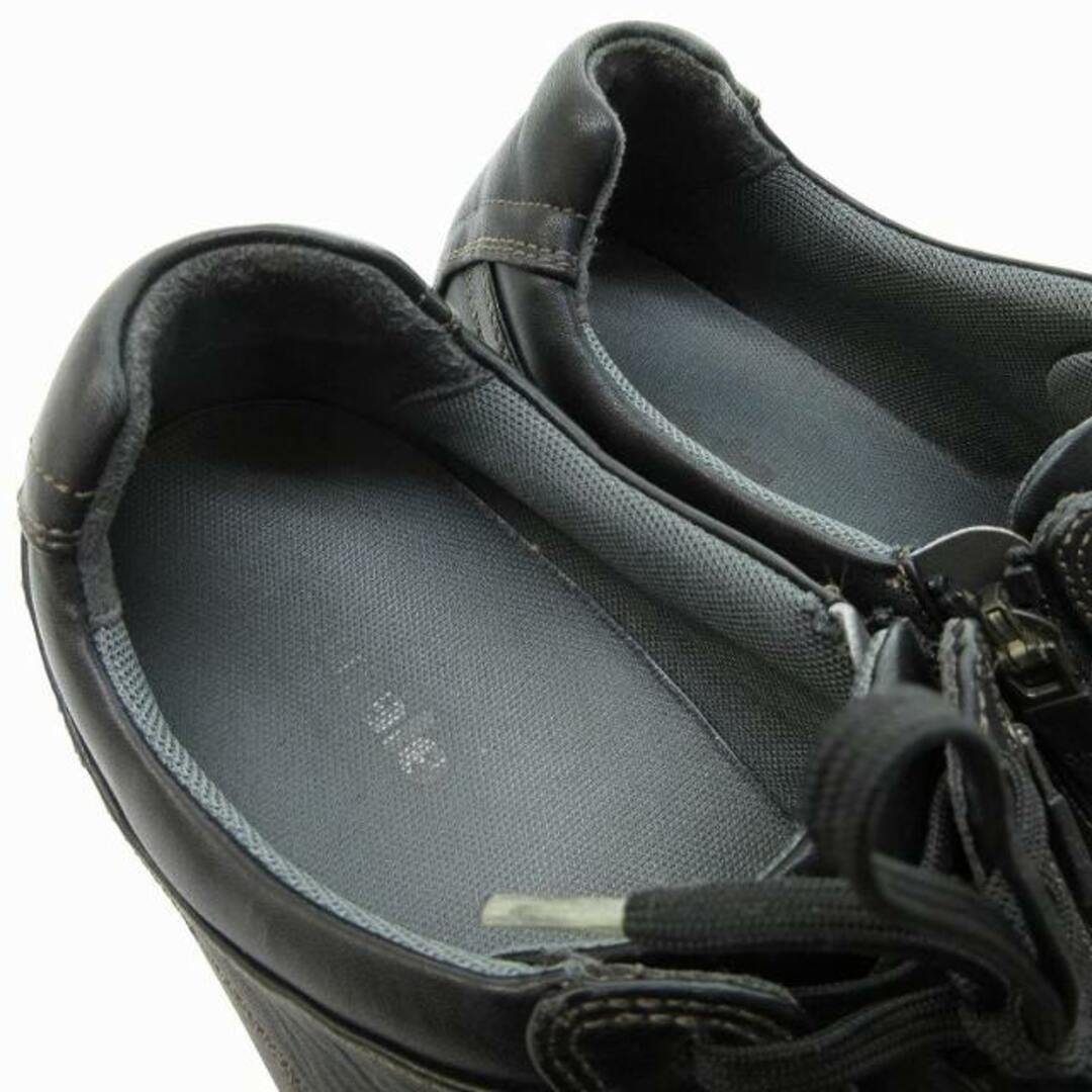 asics - アシックス WALKING PEDALA レザーシューズ 黒 26㎝の asics - アシックス WALKING PEDALA レザーシューズ 黒 26㎝の