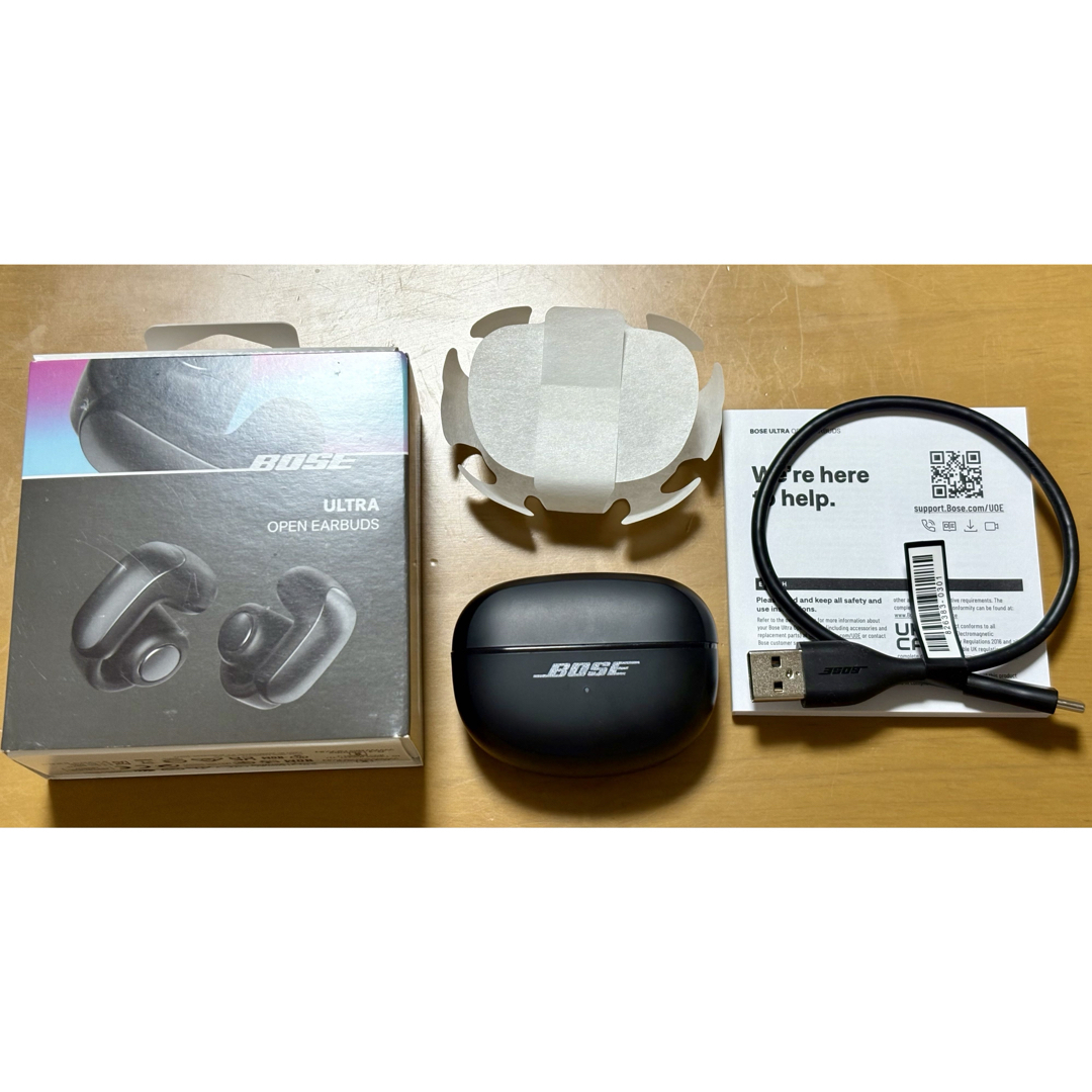 BOSE - BOSE Ultra Open Earbuds ブラック ワイヤレスイヤホンの BOSE - BOSE Ultra Open Earbuds ブラック ワイヤレスイヤホンの