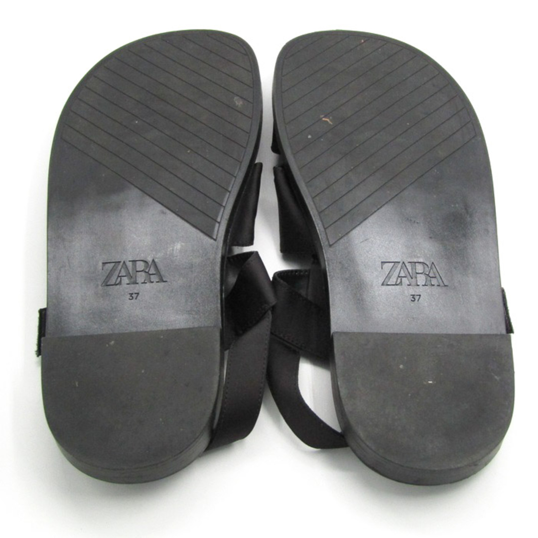 ZARA - ザラ グルカサンダル フラットシューズ 靴 レディース 37 ZARA - ザラ グルカサンダル フラットシューズ 靴 レディース 37