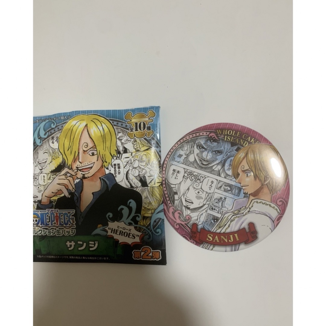 ONE PIECE - ワンピース コレクション缶バッジ HEROES サンジ 第 ONE PIECE - ワンピース コレクション缶バッジ HEROES サンジ 第