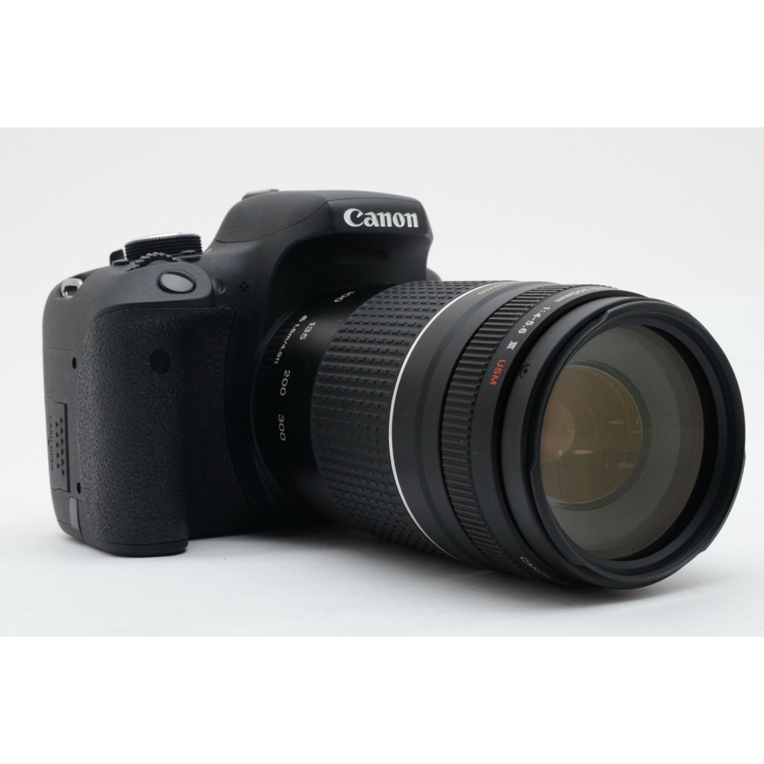 Canon - canon kiss x8i 望遠レンズセット/ Canon 75-300mmの Canon - canon kiss x8i 望遠レンズセット/ Canon 75-300mmの