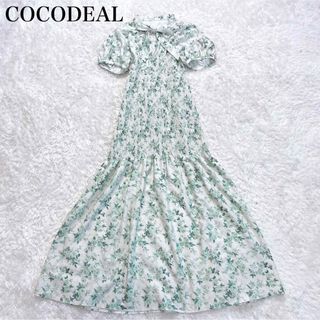 COCO DEAL - COCO DEALシフォンフラワープリントワンピースの COCO DEAL - COCO DEALシフォンフラワープリントワンピースの