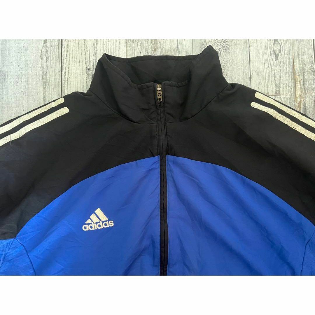 adidas - adidas オーバーサイズナイロンジャケット ナイロン adidas - adidas オーバーサイズナイロンジャケット ナイロン