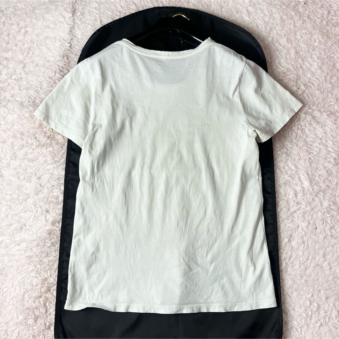 CELINE - セリーヌ 半袖 Tシャツ ロゴT ブランドロゴ ホワイト CELINE - セリーヌ 半袖 Tシャツ ロゴT ブランドロゴ ホワイト