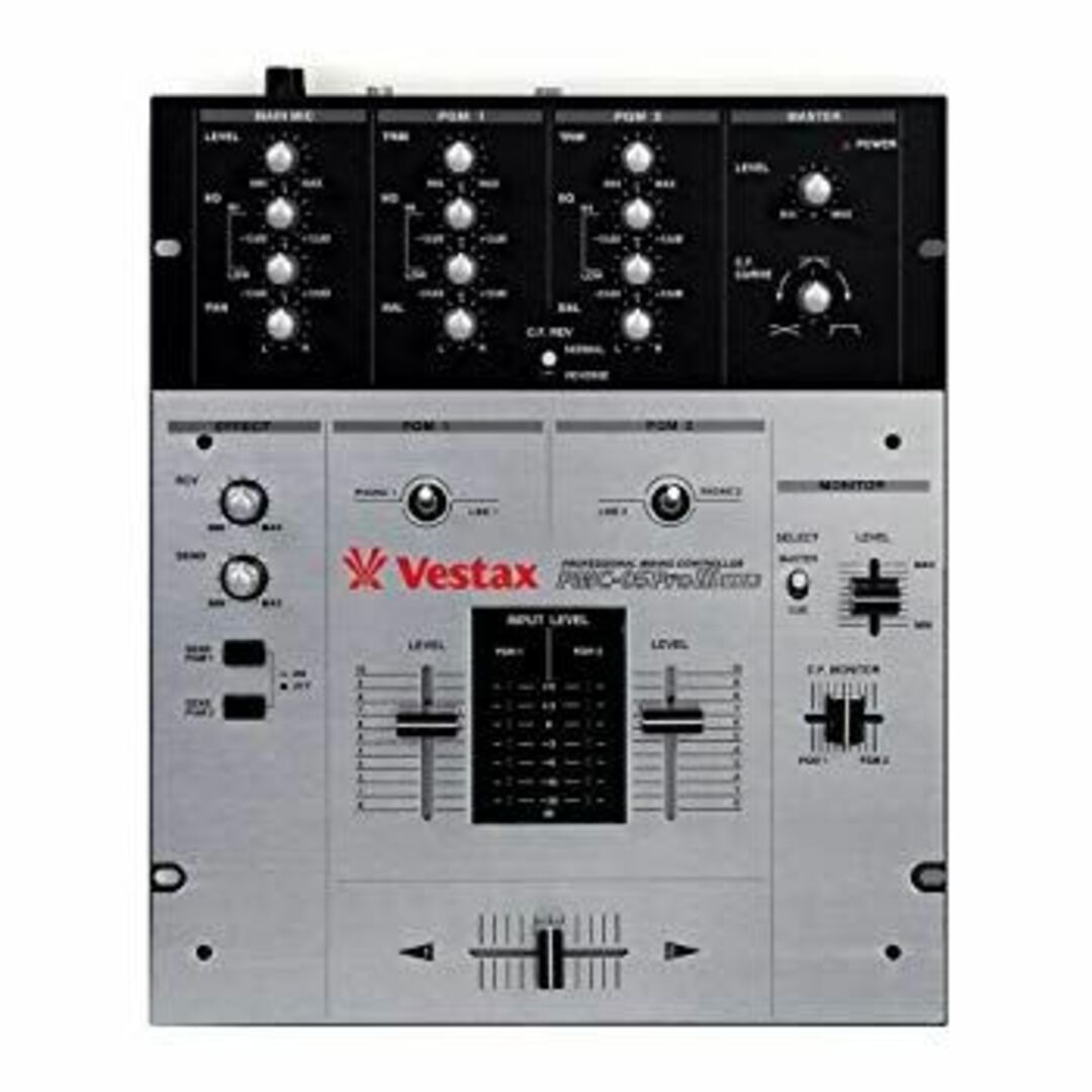 Vestax DJミキサー PMC-05PRO3 VCA エフェクトセンド/リターン Vestax DJミキサー PMC-05PRO3 VCA エフェクトセンド/リターン