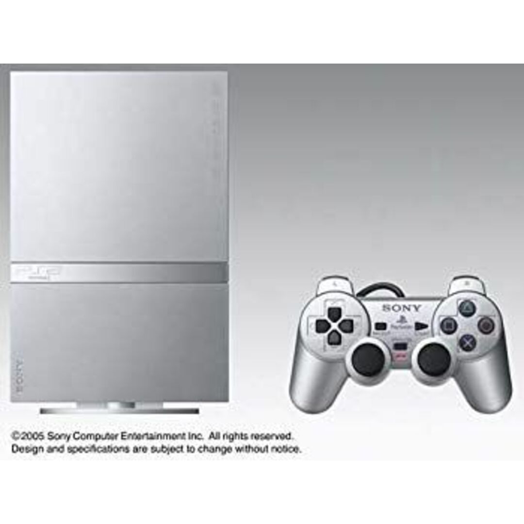 PlayStation 2 サテン・シルバー (SCPH-75000SSS) o7r6kf1の通販 PlayStation 2 サテン・シルバー (SCPH-75000SSS) o7r6kf1の通販