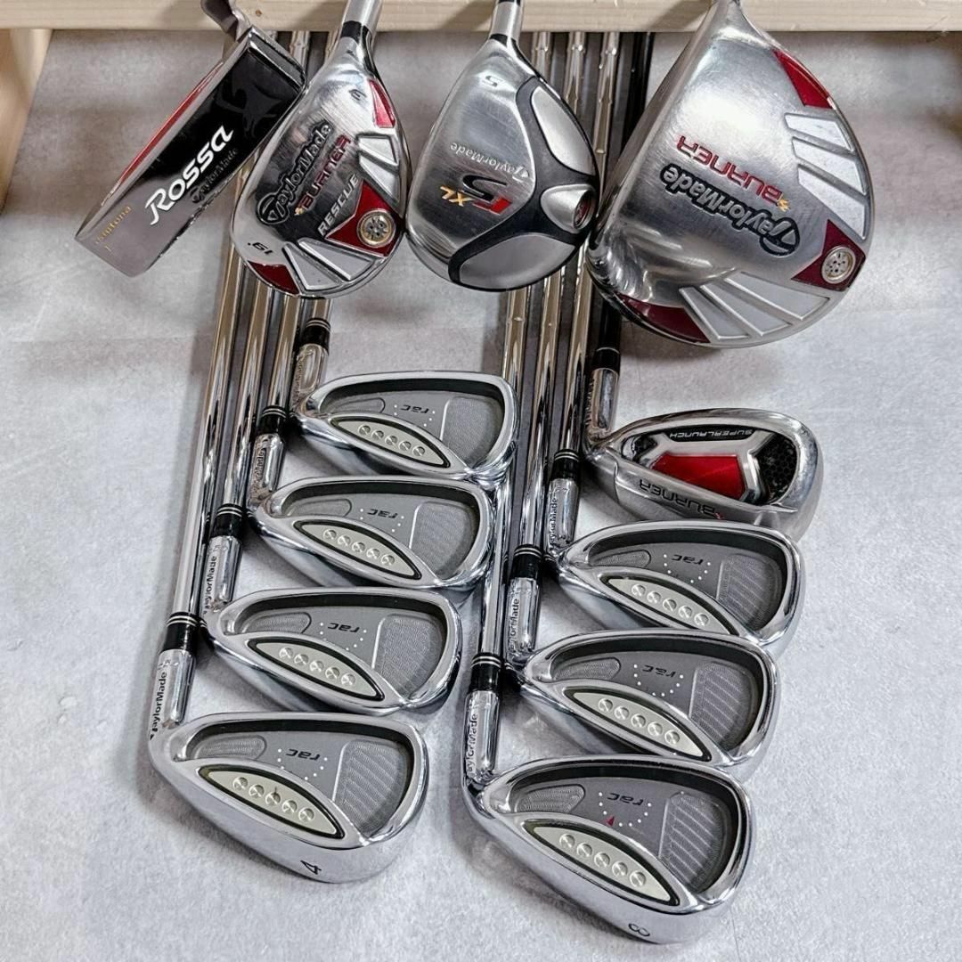 TaylorMade - W347 TaylorMade メンズ ゴルフ クラブセット 13点 TaylorMade - W347 TaylorMade メンズ ゴルフ クラブセット 13点