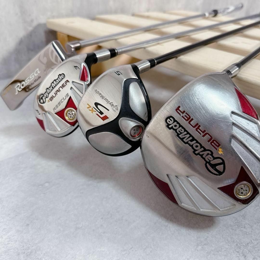TaylorMade - W347 TaylorMade メンズ ゴルフ クラブセット 13点 TaylorMade - W347 TaylorMade メンズ ゴルフ クラブセット 13点