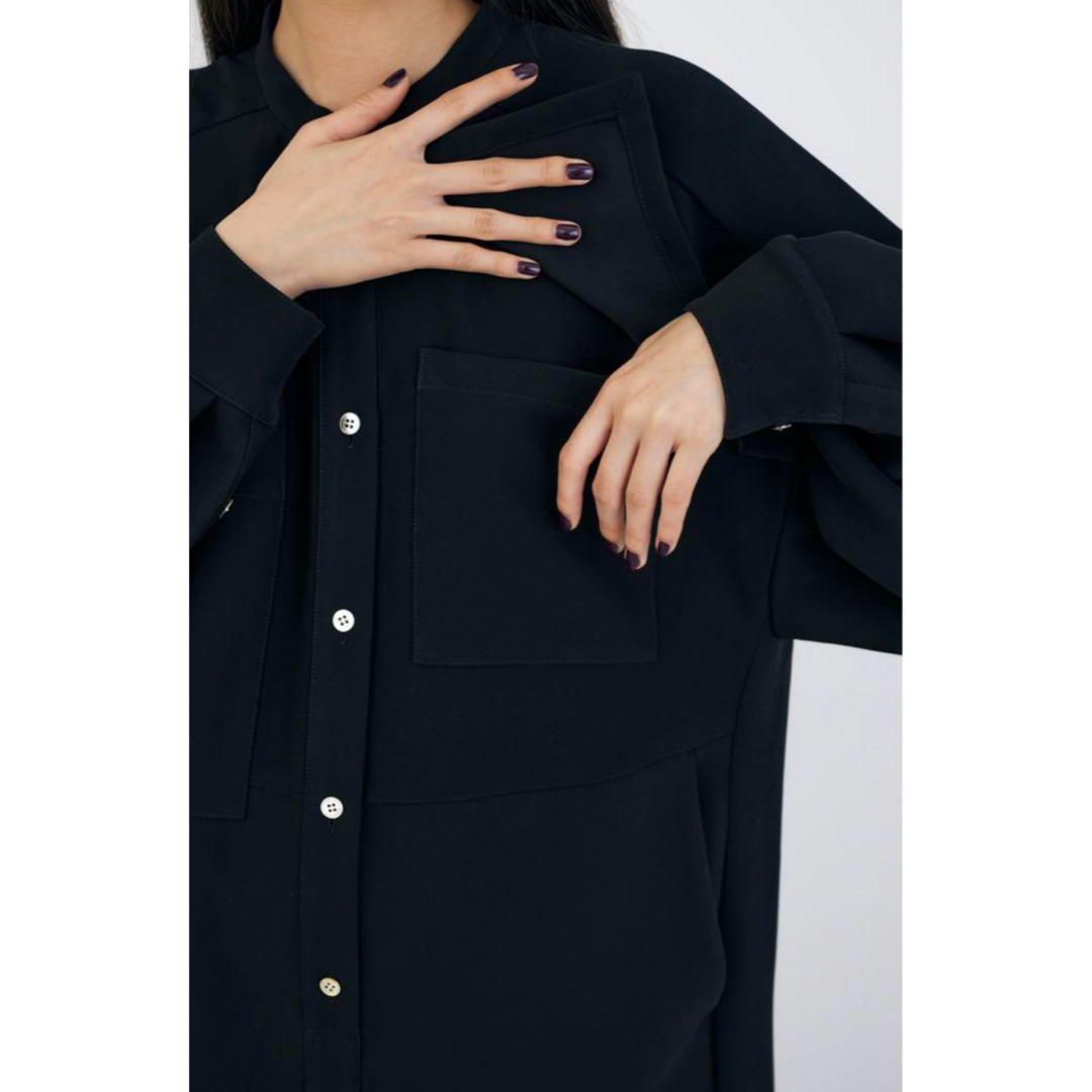ENFOLD - ENFOLDポリエステルダブルクロス JUMP SUITの通販 by ENFOLD - ENFOLDポリエステルダブルクロス JUMP SUITの通販 by