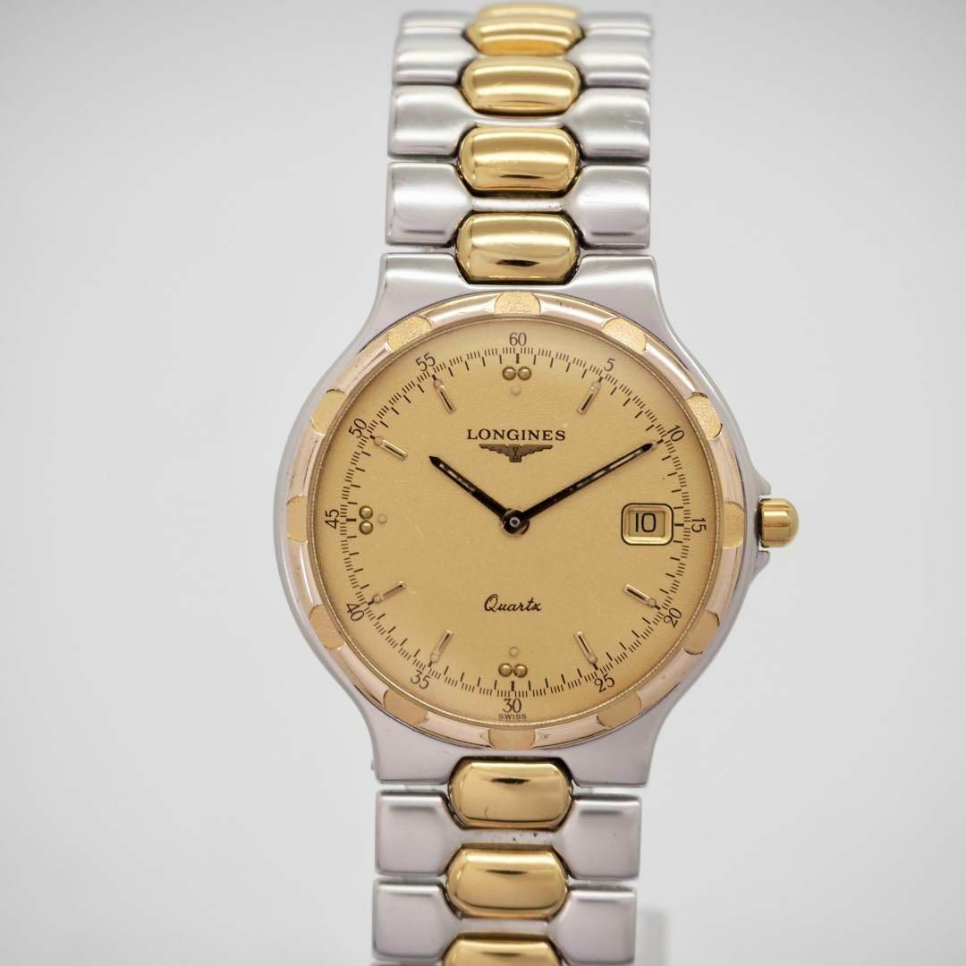 LONGINES - 60 LONGINES 時計 メンズ コンクエスト コンビ 亀甲 LONGINES - 60 LONGINES 時計 メンズ コンクエスト コンビ 亀甲