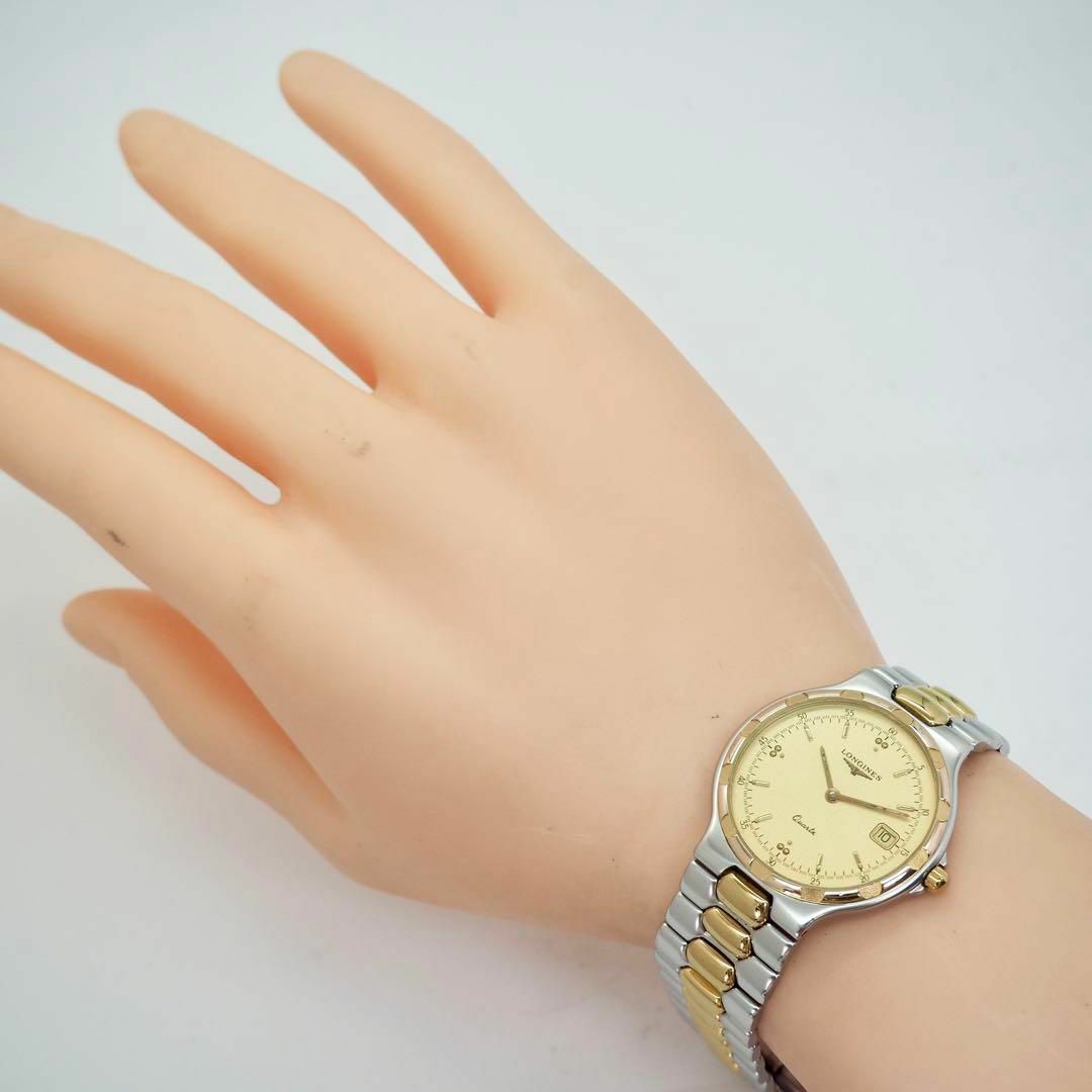 LONGINES - 60 LONGINES 時計 メンズ コンクエスト コンビ 亀甲 LONGINES - 60 LONGINES 時計 メンズ コンクエスト コンビ 亀甲