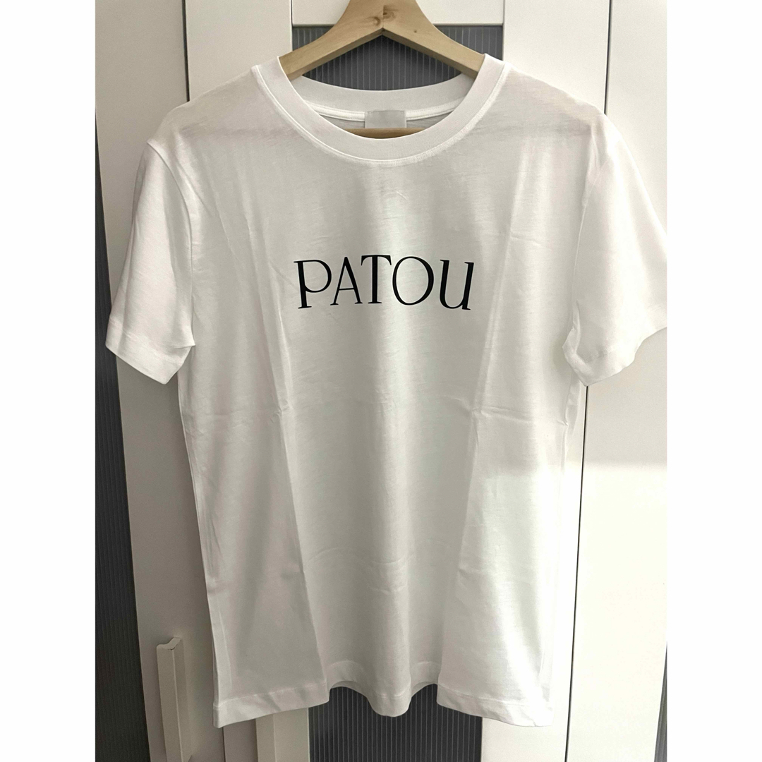 PATOU - Patou パトゥ ロゴ Tシャツ 上質コットン XXL 正規品 白 PATOU - Patou パトゥ ロゴ Tシャツ 上質コットン XXL 正規品 白