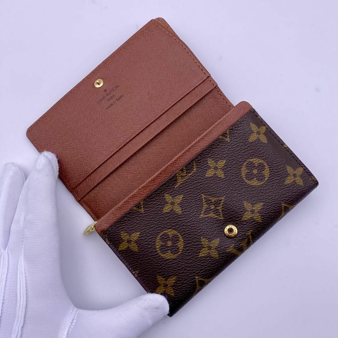 LOUIS VUITTON - 美品 ルイヴィトン モノグラム ポルトモネビエ LOUIS VUITTON - 美品 ルイヴィトン モノグラム ポルトモネビエ