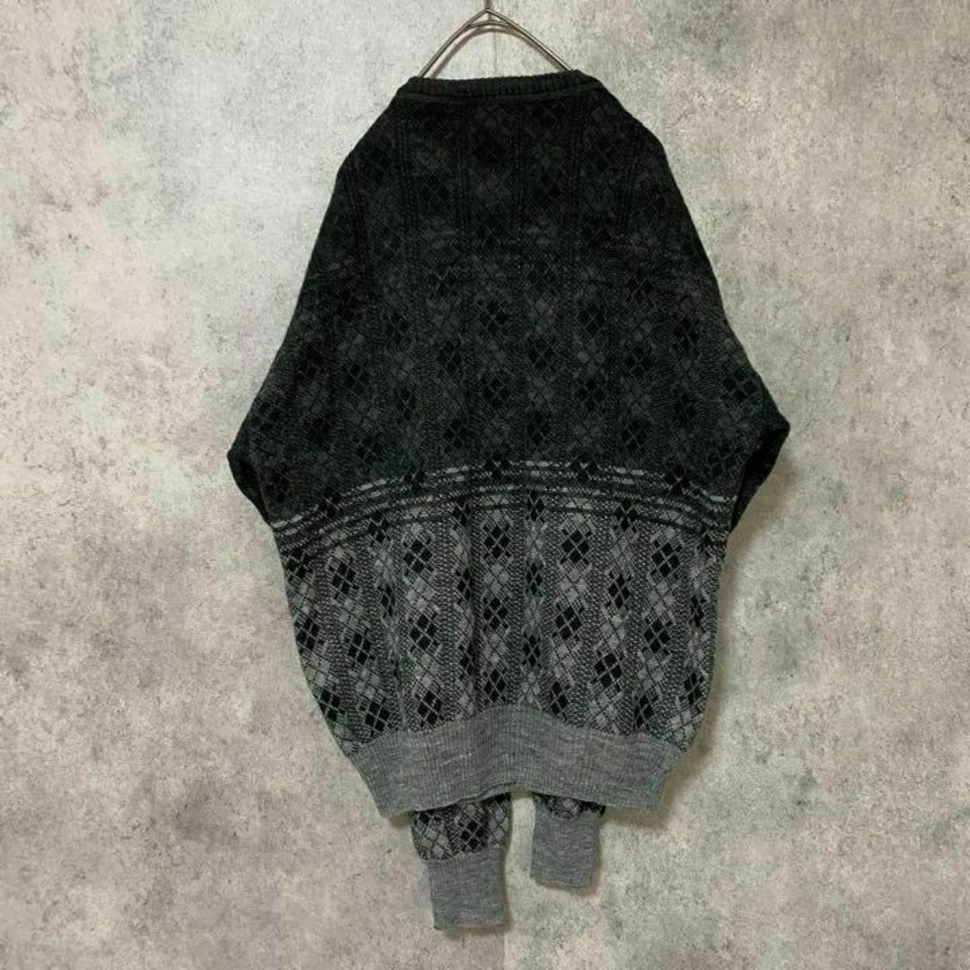 VINTAGE - 90s vintage 総柄ニット セーター メンズ S 古着 個性 VINTAGE - 90s vintage 総柄ニット セーター メンズ S 古着 個性