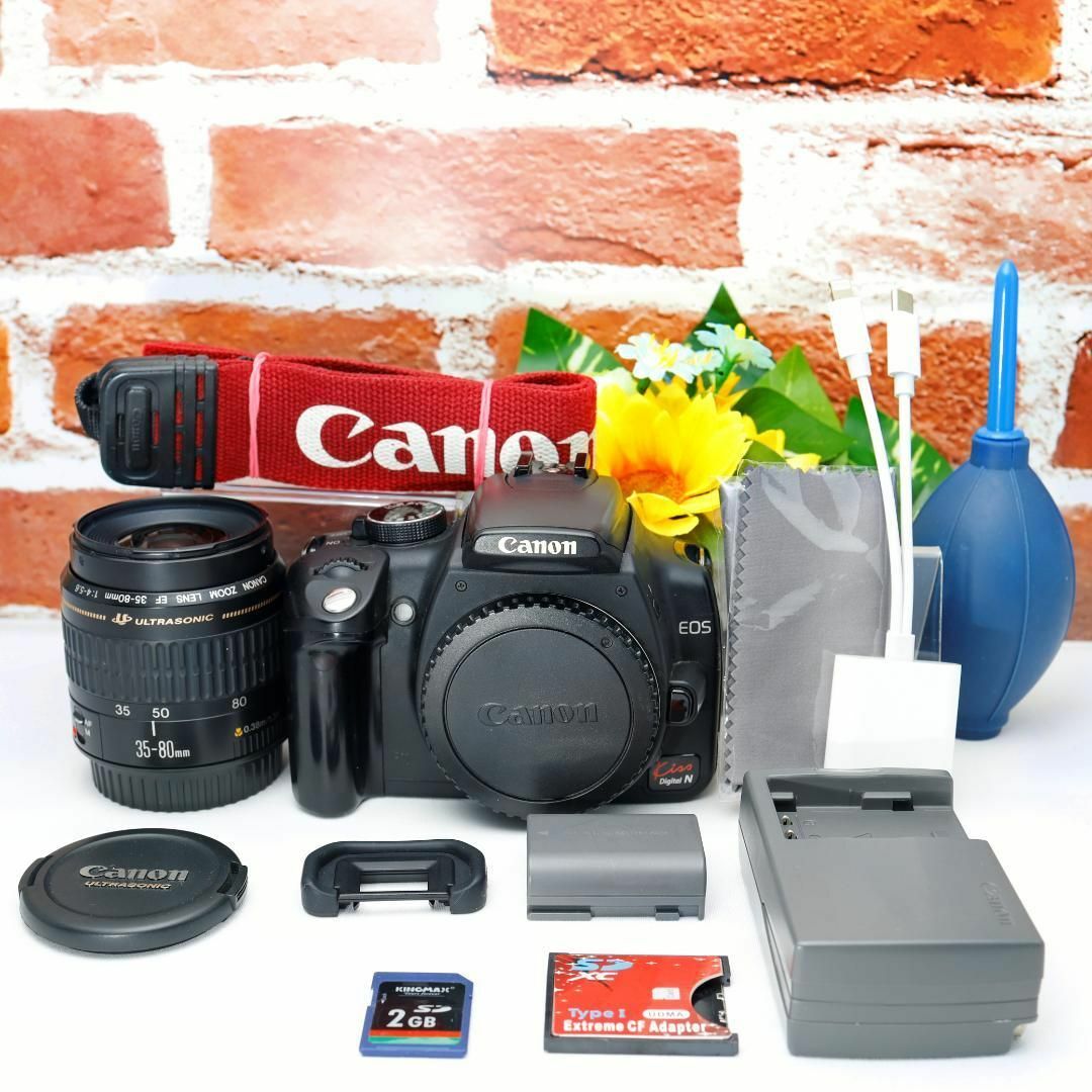 Canon - ✨デジタル一眼入門モデル✨Canon EOS Kiss N✨スマホ Canon - ✨デジタル一眼入門モデル✨Canon EOS Kiss N✨スマホ