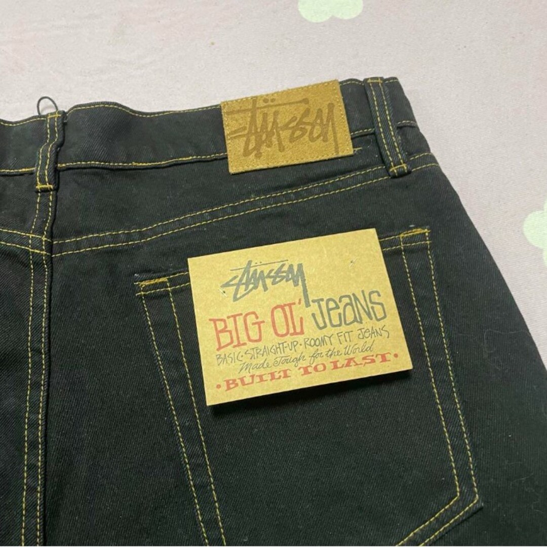 STUSSY BIG OL' SHORT DENIM BLACK 30/Mの通販 by みじゅ's shop STUSSY BIG OL' SHORT DENIM BLACK 30/Mの通販 by みじゅ's shop