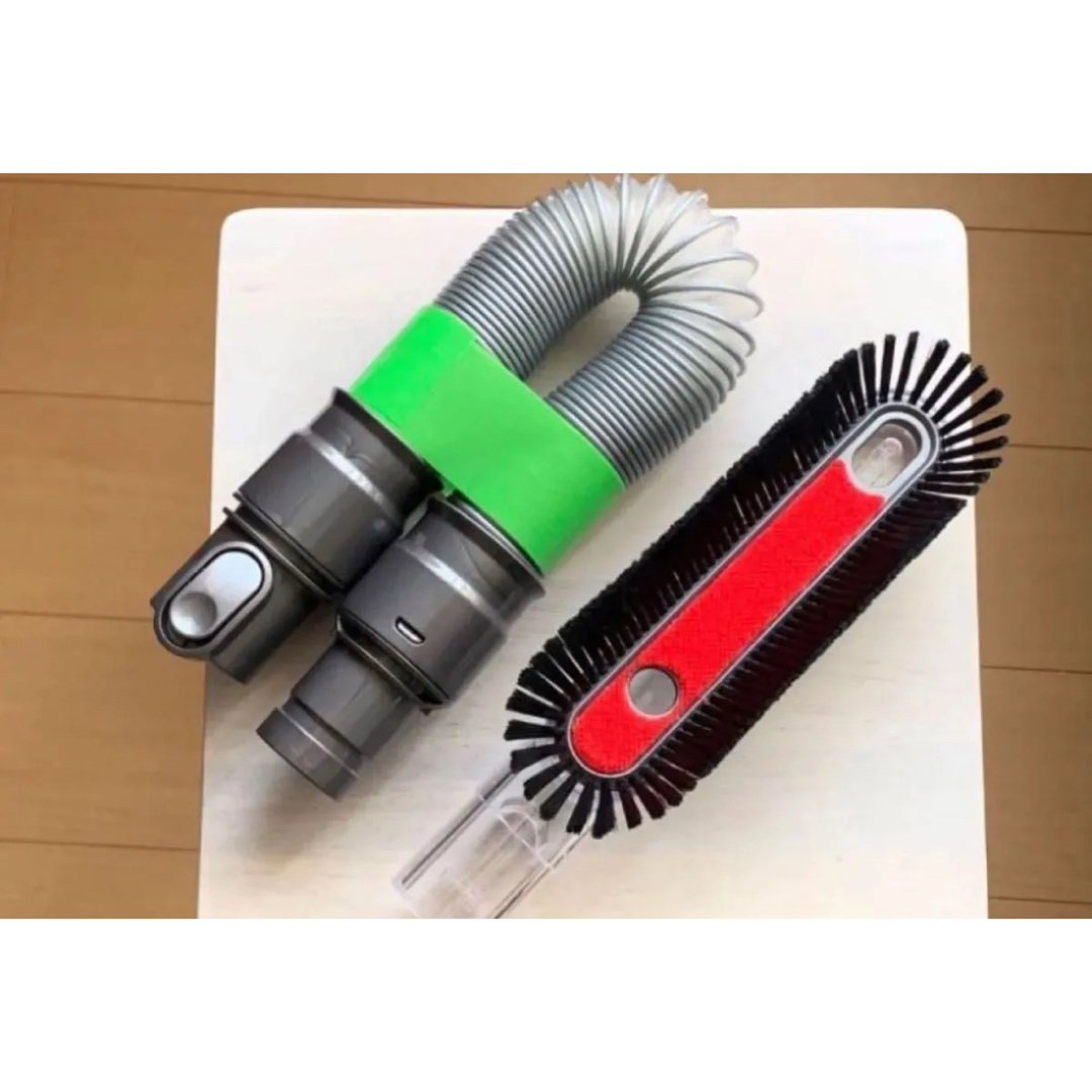 Dyson - 【分解洗浄品】dyson 延長ホース ソフトブラシノズル 2 Dyson - 【分解洗浄品】dyson 延長ホース ソフトブラシノズル 2