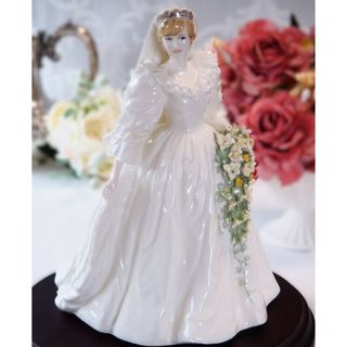 WEDGWOOD - コールポート フィギュリン※台座付 ダイアナDiana WEDGWOOD - コールポート フィギュリン※台座付 ダイアナDiana