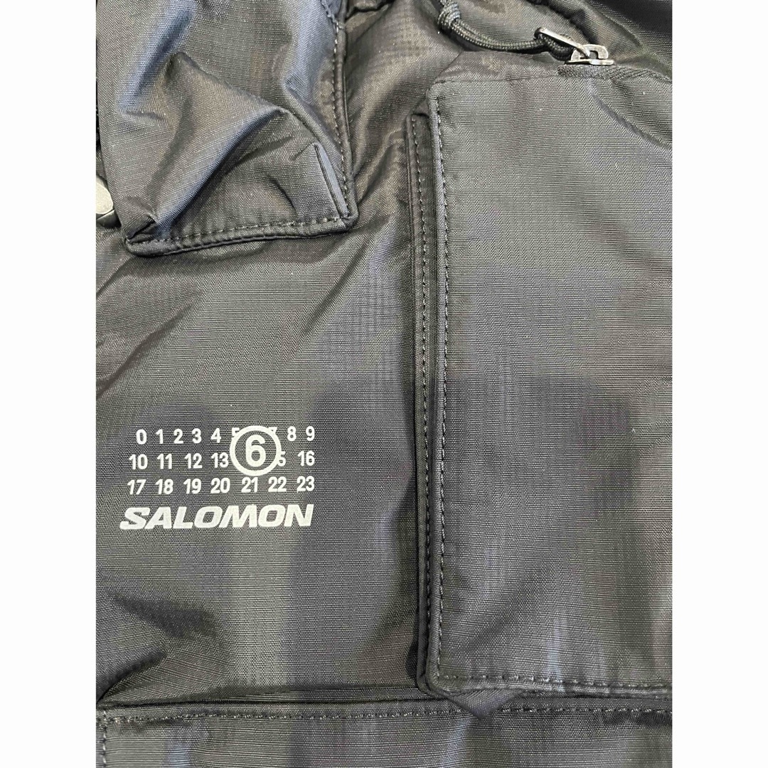 MM6 - 24AW mm6×Salomonサロモン バックパック リュック 黒 正規 MM6 - 24AW mm6×Salomonサロモン バックパック リュック 黒 正規