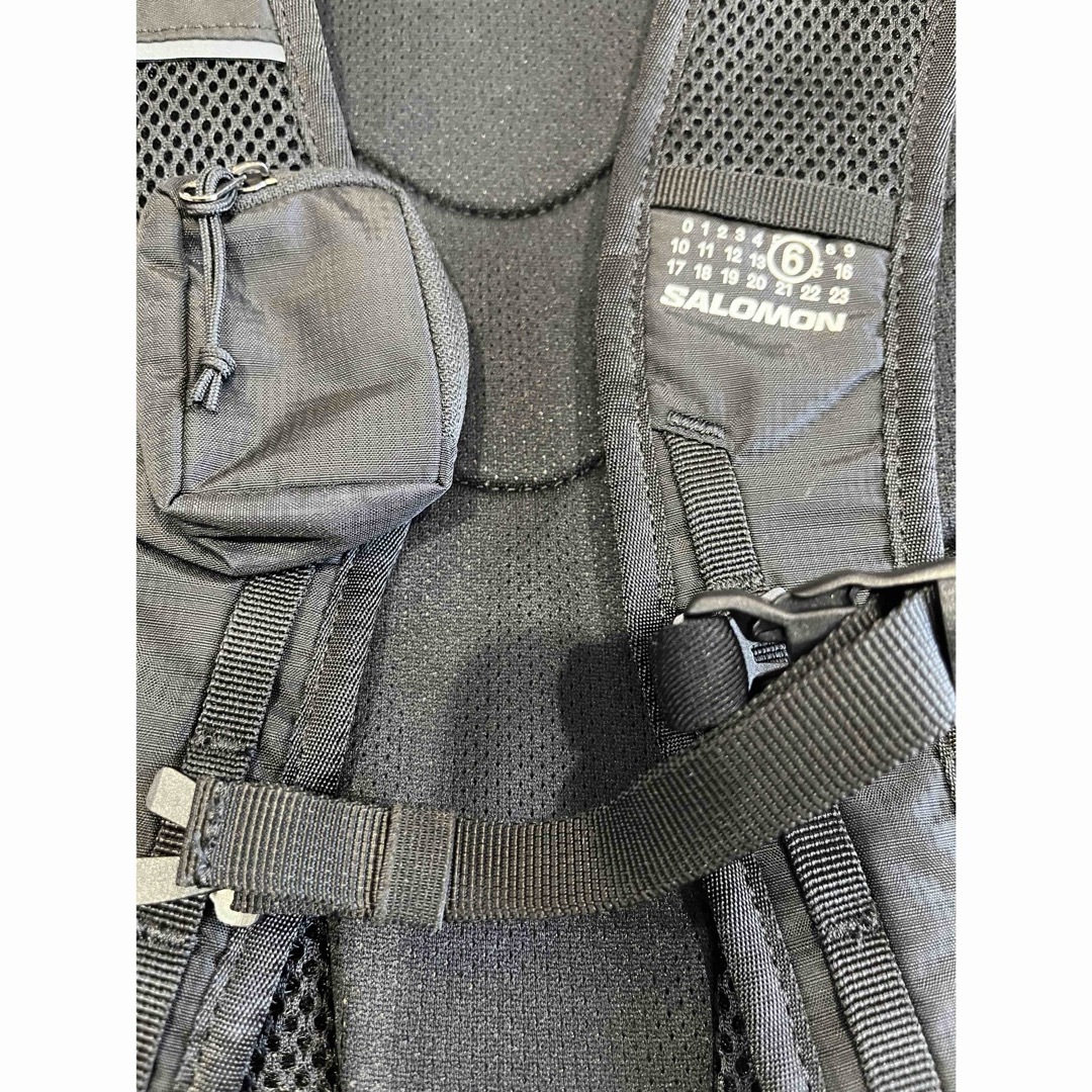 MM6 - 24AW mm6×Salomonサロモン バックパック リュック 黒 正規 MM6 - 24AW mm6×Salomonサロモン バックパック リュック 黒 正規