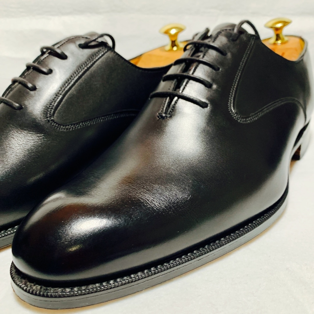 GRENSON - 【極美品】Grenson 英国製 一枚革 Footmaster UK6.5の GRENSON - 【極美品】Grenson 英国製 一枚革 Footmaster UK6.5の