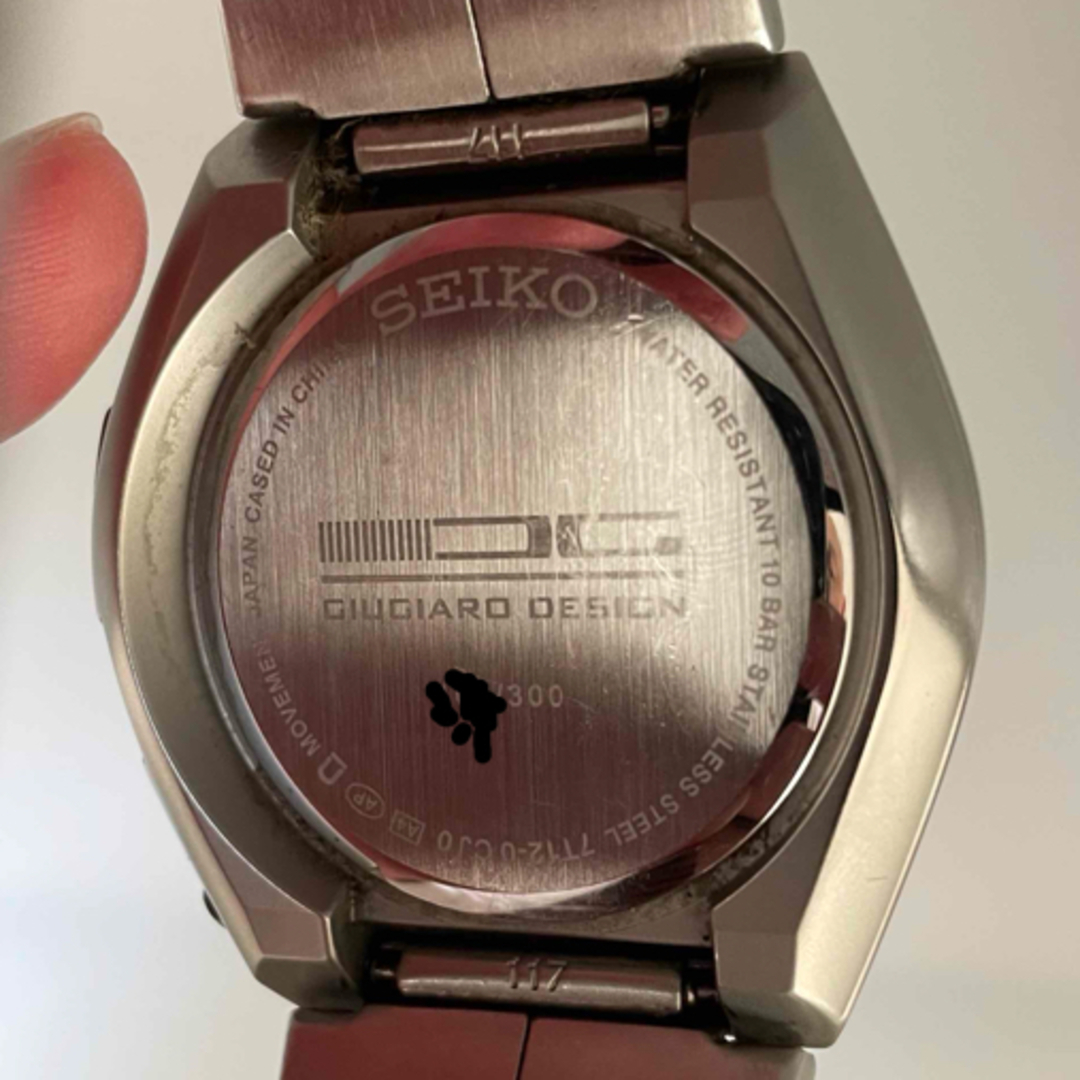 SEIKO - SEIKO ジウジアーロ クロノグラフ Narifuri 300本限定 SEIKO - SEIKO ジウジアーロ クロノグラフ Narifuri 300本限定